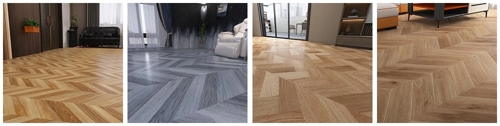 application scenario of parquet vinyl click flooring